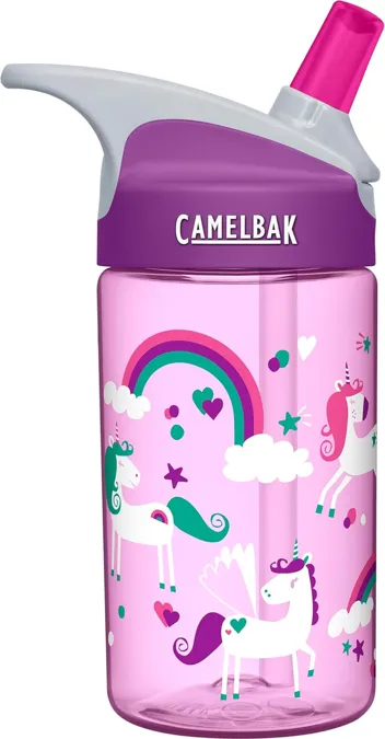 CamelBak eddy Kids Water Bottle - CamelBak Kids Big Bite Valve - Spill Proof - Water Bottle For Kids - BPA-Free Water Bottle - 12oz