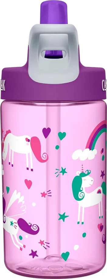 CamelBak eddy Kids Water Bottle - CamelBak Kids Big Bite Valve - Spill Proof - Water Bottle For Kids - BPA-Free Water Bottle - 12oz