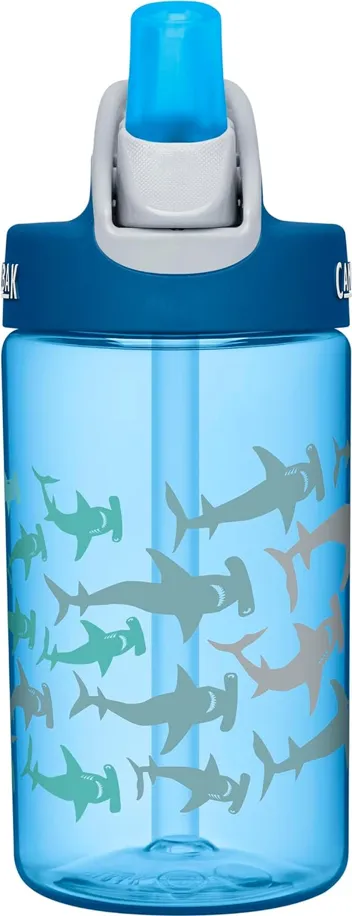 CamelBak eddy Kids Water Bottle - CamelBak Kids Big Bite Valve - Spill Proof - Water Bottle For Kids - BPA-Free Water Bottle - 12oz