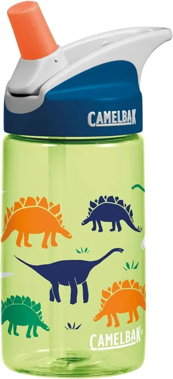 CamelBak eddy Kids Water Bottle - CamelBak Kids Big Bite Valve - Spill Proof - Water Bottle For Kids - BPA-Free Water Bottle - 12oz