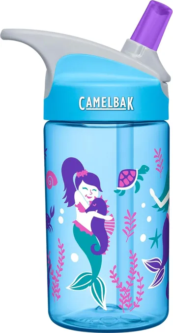 CamelBak eddy Kids Water Bottle - CamelBak Kids Big Bite Valve - Spill Proof - Water Bottle For Kids - BPA-Free Water Bottle - 12oz