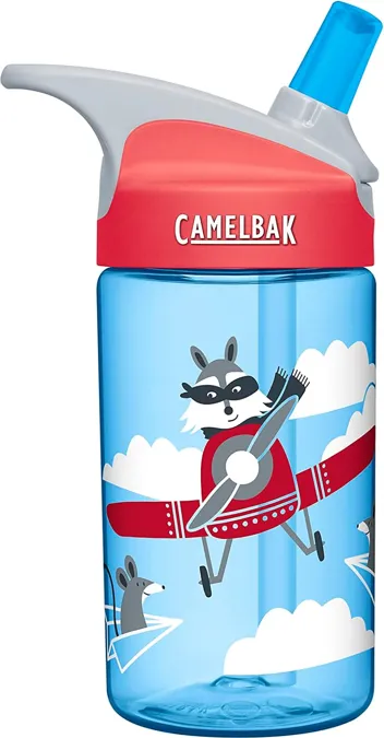 CamelBak eddy Kids Water Bottle - CamelBak Kids Big Bite Valve - Spill Proof - Water Bottle For Kids - BPA-Free Water Bottle - 12oz