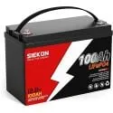 Siekon 12V 100Ah LiFePO4 Lithium Battery (10-Year Lifetime)