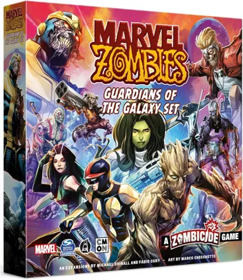 Marvel Zombies: Guardians of The Galaxy Cooperative Strategy Board Game & More