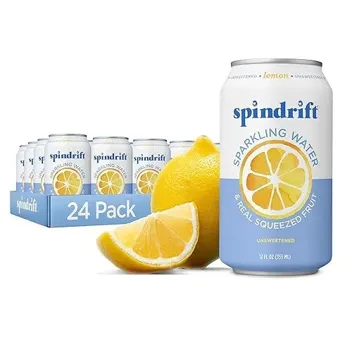 12oz Lemon Flavored Sparkling Water