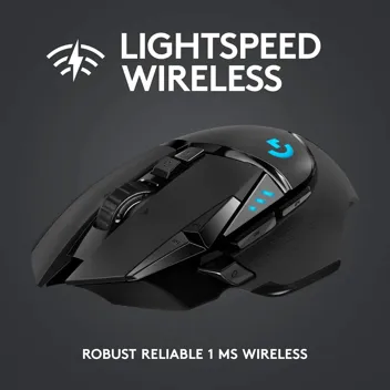 G502 X Plus Lightspeed Wireless Optical Mouse - (-27% almost all time low