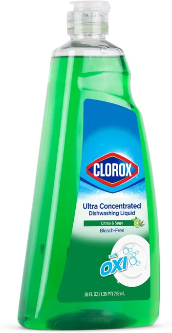 26oz Ultra Concentrated Dishwashing Liquid Dish Soap with Oxi (Fresh Scent)