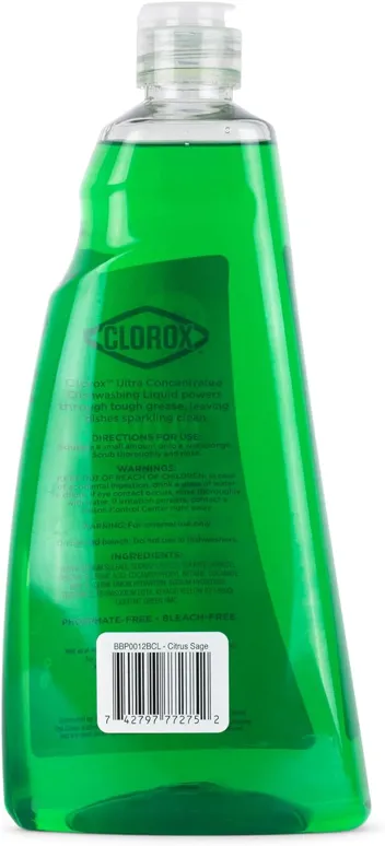 26oz Ultra Concentrated Dishwashing Liquid Dish Soap with Oxi (Fresh Scent)