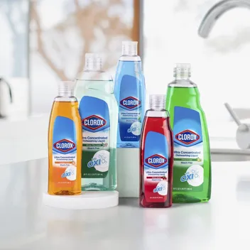 26oz Ultra Concentrated Dishwashing Liquid Dish Soap with Oxi (Fresh Scent)