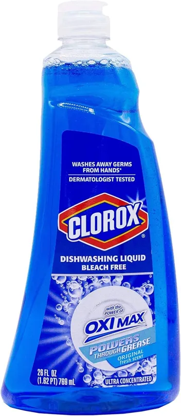 26oz Ultra Concentrated Dishwashing Liquid Dish Soap with Oxi (Fresh Scent)