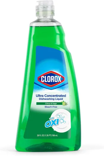 26oz Ultra Concentrated Dishwashing Liquid Dish Soap with Oxi (Fresh Scent)
