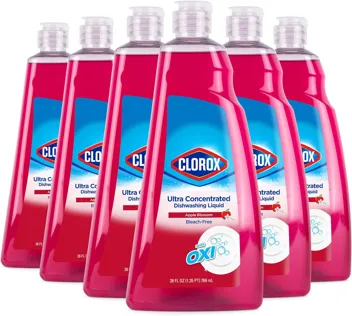 26oz Ultra Concentrated Dishwashing Liquid Dish Soap with Oxi (Fresh Scent)