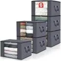 Fab Totes 21.65" x 13.78" x 12.4" Clothes Storage