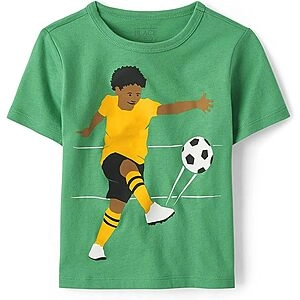 The Children's Place Baby Toddler Boys Short Sleeve Graphic T-Shirt