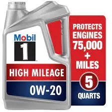 1 Hybrid Full Synthetic Motor Oil 0W-20, 5 Quart