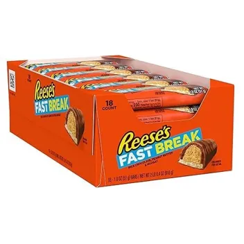 Fast Break 1.8oz Peanut Butter Nougat Candy Bars