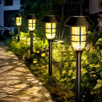 Solpex Pathway Cold White Outdoor Solar Lights