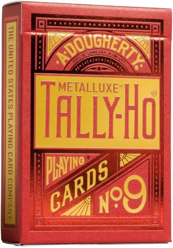 Tally-Ho MetalLuxe Blue Playing Cards