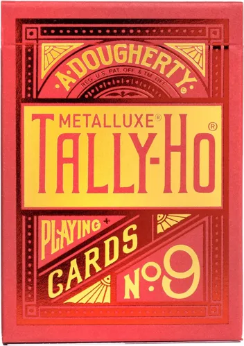 Tally-Ho MetalLuxe Blue Playing Cards