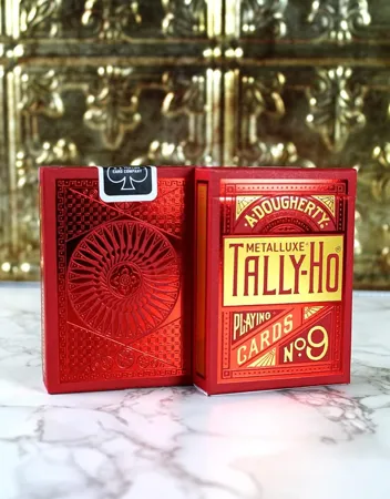 Tally-Ho MetalLuxe Blue Playing Cards