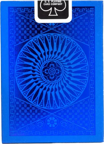 Tally-Ho MetalLuxe Blue Playing Cards