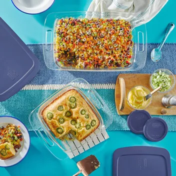 Extra Large Glass Baking Dish Set (4-Piece)