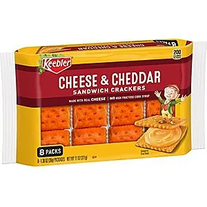 1.38-Oz Sandwich Crackers (Cheese and Cheddar)