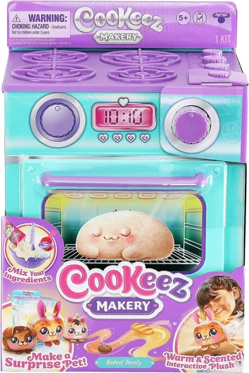 COOKEEZ MAKERY Cinnamon Treatz Oven. Mix & Make a Plush Best Friend!