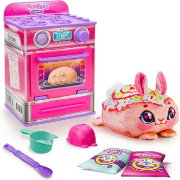 COOKEEZ MAKERY Cinnamon Treatz Oven. Mix & Make a Plush Best Friend!