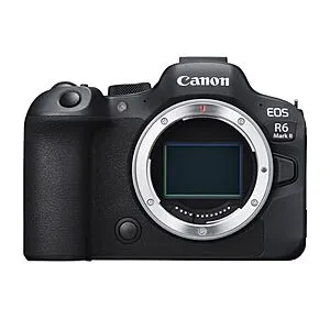 EOS R6 Mark II - Full Frame Mirrorless Camera (Body Only) - Still & Video - 24.2MP, CMOS, Continuous Shooting - DIGIC X Image Processing - 6K Video Oversampling - Advanced Subject Detection