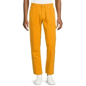 No Boundaries Cotton Carpenter Pants (Fresh Papaya)