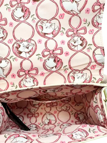 Loungefly The Aristocats Marie Floral Print Crossbody Handbag Purse