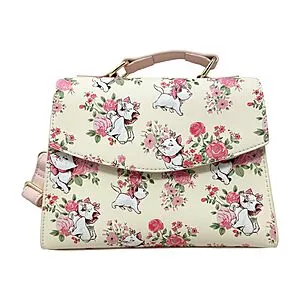 Loungefly The Aristocats Marie Floral Print Crossbody Handbag Purse