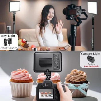 Ailight LM05 Bi-Color 2700K-6500K CRI>95 Camera Light With LCD Display