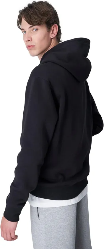 Men's Reverse Weave Hoodie in Black (XS, M, L, XXL)