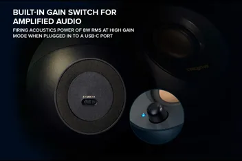 Creative Pebble Plus 2.1 USB-Powered Desktop Speakers