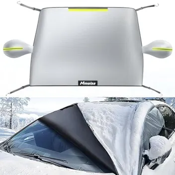 Nmoiss 63"x51" Medium Ice & Snow Car Windshield Cover