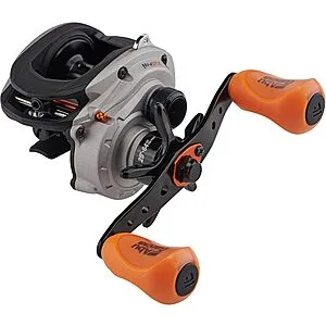 Abu Garcia Silver Max STX Low Profile Baitcast Reel, Both Hands