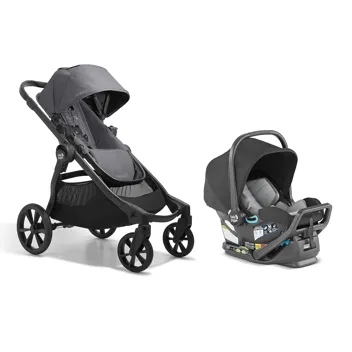 Baby Jogger City Select 2 Single-to-Double Modular Stroller, Flint Sage