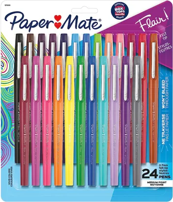 Flair Felt Tip Pens