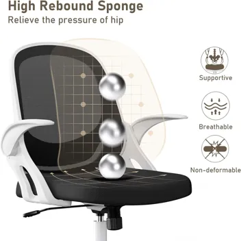 Silybon Ergonomic Swivel Mesh Home Office Chair