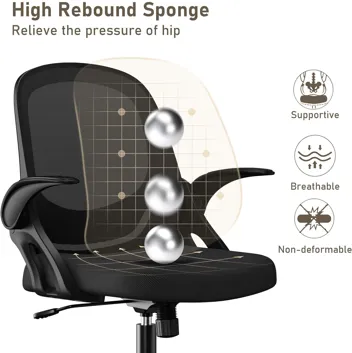 Silybon Ergonomic Swivel Mesh Home Office Chair