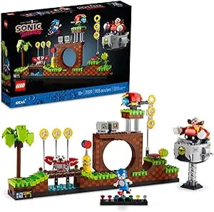 1,125-Pc Ideas Sonic The Hedgehog Green Hill Zone Building Set (21331)