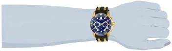 6983 Pro Diver Collection Chronograph Blue Dial Black Polyurethane Watch