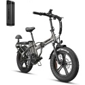 RATTAN 750W Electric Bike for Adults 48V 13AH Removable Battery Foldable Electric Bikes LM/LF Pro Ebike 20'' x 4.0 Fat Tire Electric Bicycles 2 Seater