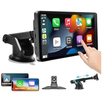 Q7 7" Apple CarPlay & Android Auto Portable Car Stereo