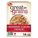 Great 14oz Grains Cranberry Almond Crunch & Clusters Breakfast Cereal