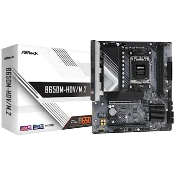 B650M-HDV/M.2 Socket AM5 Micro ATX Motherboard. Amazon