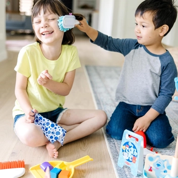 Melissa & Doug Blue’s Clues & You! Clean-Up Time Play Set | Free S&H