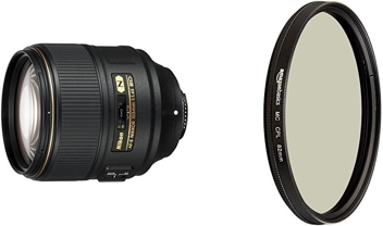 AF-S FX NIKKOR 105mm f/1.4E ED Lens with Auto Focus for DSLR Cameras